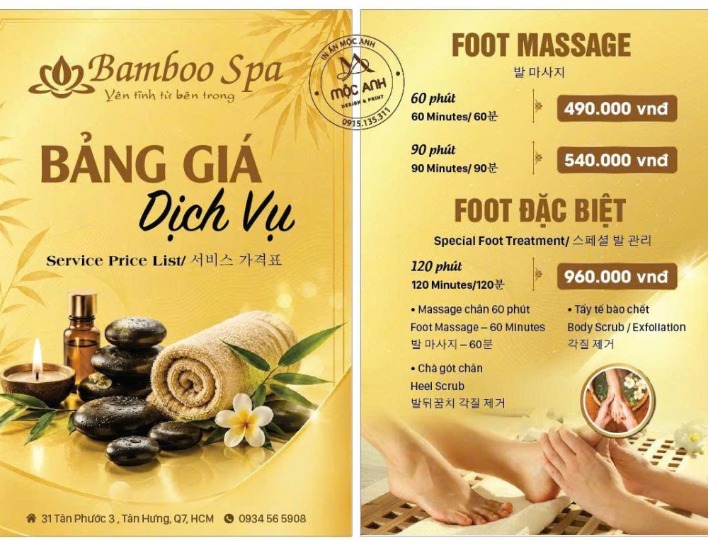 BẢNG GIÁ 1